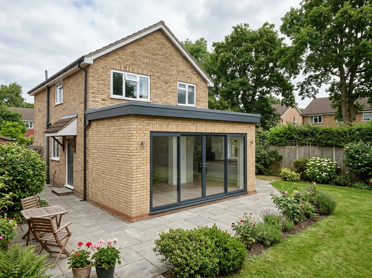 Rear home extension in Nottingham