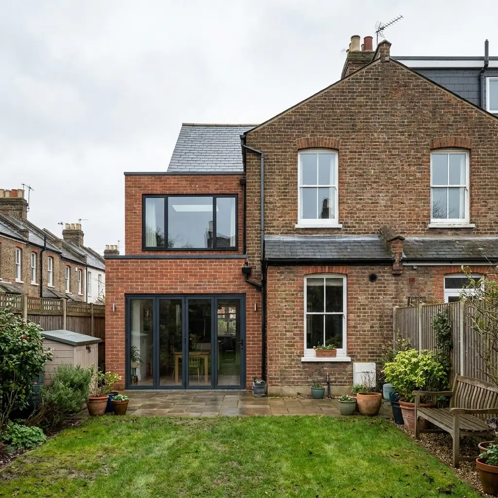 Modern home extension in Nottingham