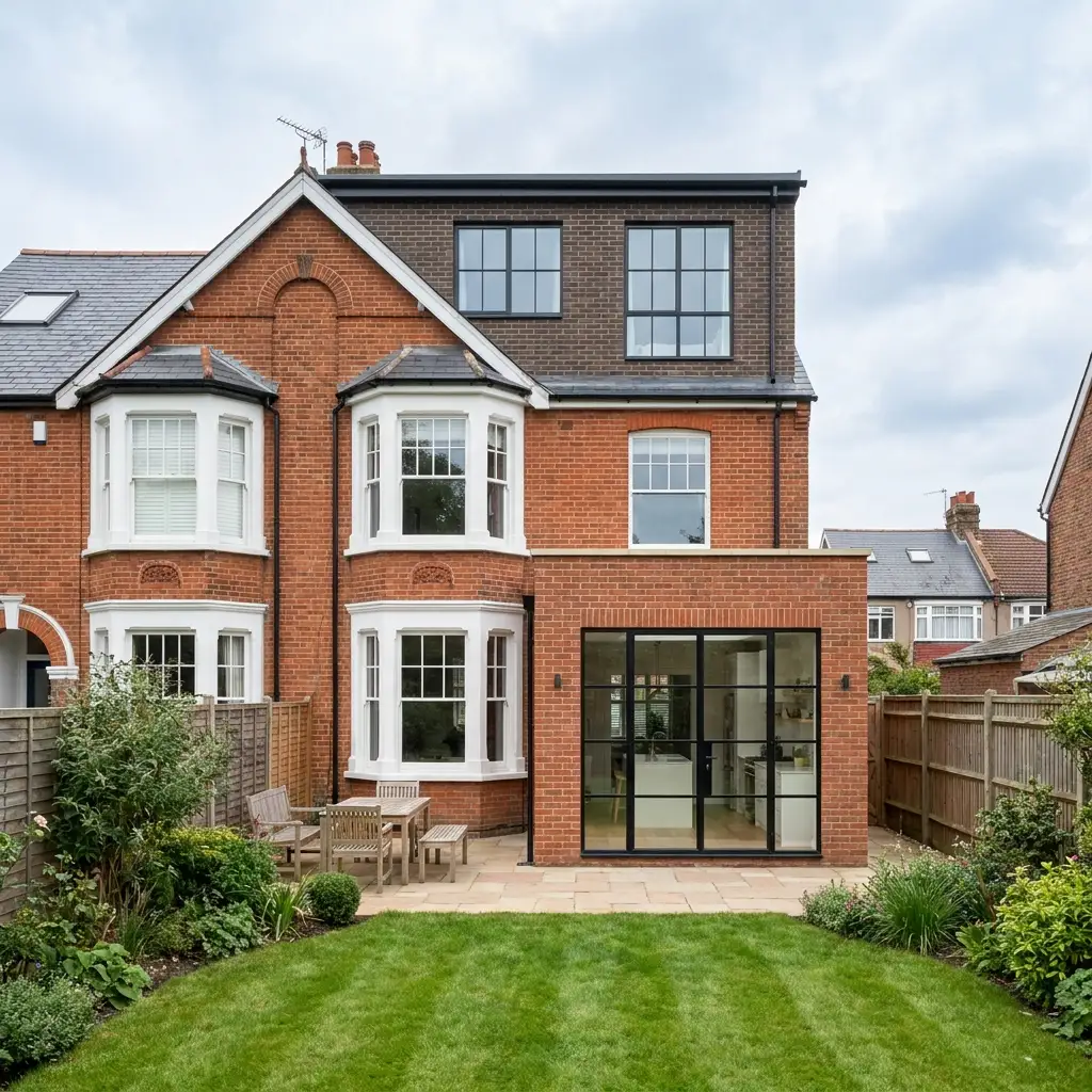 Rear home extension in Nottingham