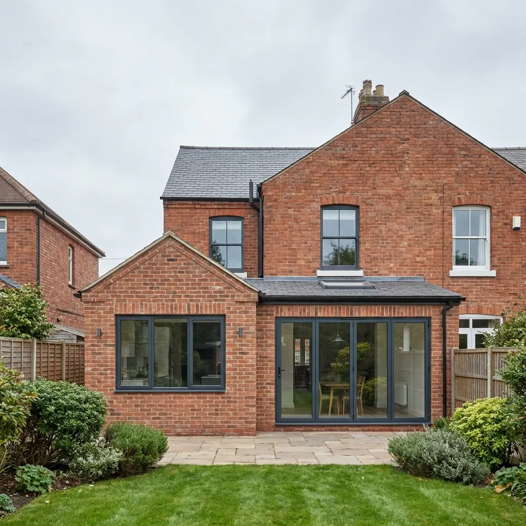 Single storey rear extension in Carlton Nottingham